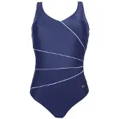 Naturana Badmode Badeanzüge Dames | Grösse: 42C | Farbe: Navy-Blau
