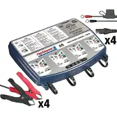 Optimate Batterieladegerät 3 Quad Bank 4x 7-stufig, 12V, 0.8A STD/AGM/Gel