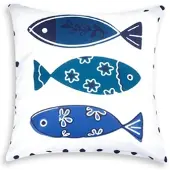 Excelsa Dekoratives Kissen Ocean 45X45 Cm Baumwolle Bunt