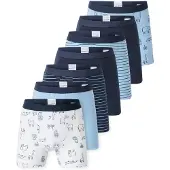 Schiesser Jungen Shorts, 7er Pack - Kids, 7PACK Single Jersey Slips, Unterhose, Basic