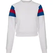 Urban Classics Leeve Stripe Crew Langarm-t-shirt
