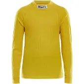 Craft Funktionsshirt Progress Baselayer CN LS Kinder Yellow-Größe 122