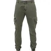 Urban Classics moderne Herren Jeans Stretch Taschen 270 g/m² mit Baumwolle Khaki