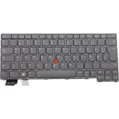 Lenovo Keyboard Shrunk Top BL-Gray German (5N21A21968)