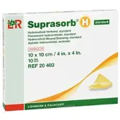 Lohmann & Rauscher Suprasorb H Hydrokoll.verb.standard 10x10 cm