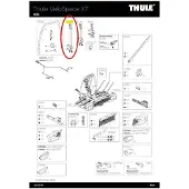 Thule Long Bike Arm 939 For Velospace Xt Ersatzteil