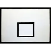 Softee Agglomerate Basketballkorb Weiß 180x120x2 cm Weiß 180x120x2 cm