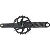 Sram FC XX1 Eagle Boost-Kurbeln – 175 mm Eiche 34 Zähne schwarz (12-fach) 00.6118.526.006
