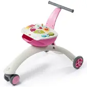 Tiny Love Puppenwagen Tiny Love 5-In-1 Walk Behind & Ride On Pink