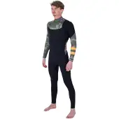 Hurley Plus Printed 3/2 Mm Langarm-neoprenanzug Mit Brustreißverschluss