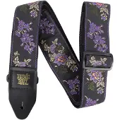 Ernie Ball Classic Jacquard Guitar/Bass Strap Lavender Blossom