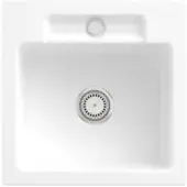 Villeroy & Boch V&B Spüle Siluet 50 S m Abl.garn, Hand., st. white CeramicPlus
