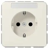 JUNG Steckdose 1f ws glz UP m.BS IP20 BSF ZP CD1520KINA