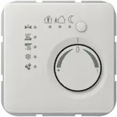 JUNG Raumtemperaturregler UP CD KNX lgr glz CD2178LG