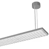 LTS 658610 LUZ Pendelleuchte 32W 840 5110LM DALI 60° silber Leistungsklasse 1 LUZ-PA23 105.840.60/DALI silber LUZPA2310584060DALI
