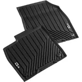 Audi Q4 e-tron Allwettermatten schwarz 2-teilig vorn 89B061501041