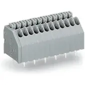 Wago 250-403/000-006 1-Leiter-Klemmenleiste für Leiterplatten blau
