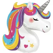 Amscan XL Einhorn Regenbogen Ballon