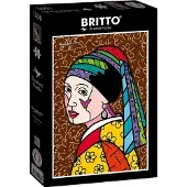Bluebird Puzzle Puzzle Romero Britto Dutch icon 1500 Teile Karton