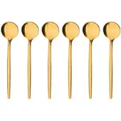Gräwe Espressolöffel Provence, 6-teilig, gold, Edelstah, 11 cml