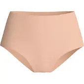 Calida High-Waist-Slip "Natural Skin" mit hohem Bund, flache Abschlüsse, Interlock-Qualität