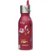 Qwetch Isolierflasche Edelstahl matt Kind