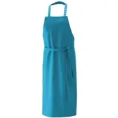 Exner Petguard Exner 106 - Latzschürze B 80 x L 100 cm : türkis 65% Polyester 35%Baumwolle 220 g/m2