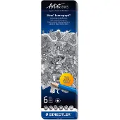 Staedtler – Mars Lumograph Bleistifte – 6 Stk Sortiment