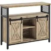 Vasagle Sideboard, Küchenschrank, Aufbewahrungsschrank LSCB35092B60