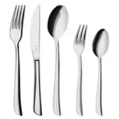 Justinus Besteckset 60-teilig Twist ¦ silber ¦ Edelstahl