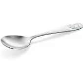 WAS Germany Kinderlöffel Amelie Set 12-teilig, Motiv: Bär, Chromnickelstahl (520001)