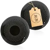 Lumaland Dessertteller Set aus Gusseisen 2-teilig - Servierteller Ø15 cm