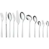 KHG Besteckset 68-teilig "710" , silber , Edelstahl