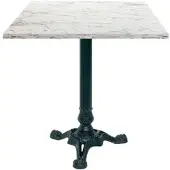 Restootab - Tisch Bistrot 70x70cm Dekor Calacatta