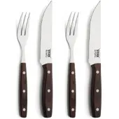 Amefa PORTERHOUSE Steakbesteck Set, Edelstahl 18/0, 4-teilig