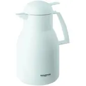 Helios Isolierkanne 1l TOP PUSH Kunststoff weiß, 1 Stück