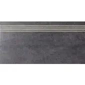 Multi Tahiti Treppenfliese dunkelgrau 30x60 cm matt DCKSE514.1