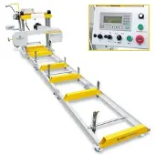 BAMATO Blockbandsäge BBSW-790PROA mit 5,9m Rollbahn und automatischem Vorschub