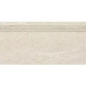 Rako Quarzit Treppenfliese beige 30x60 cm matt DCVSE735.1