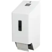 Ophardt hygiene SanTRAL Plus TTU 2 Toilettenpapierspender, Edelstahl 1423563 , Farbe: verkehrsweiß, P