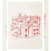 JACQUES HERBIN 5x A5-Notizbuch # Moulin Rouge- Rot 93027T