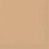 Mank Tissue Serviette Sand, 20 x 20 cm, 300 Stück -