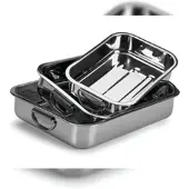 Comas Lasagneform 40*30 Cm Model Rustideras Inox