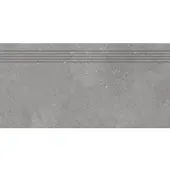 Rako Betonico Treppenfliese grau 30x60 cm matt DCPSR791.1