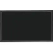 BI-Office Kreidetafel PM2815162, schwarz, Wandtafel mit schwarzem Holzrahmen, 35 x 25 cm