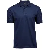 Tee Jays Herren Luxury Stretch Polo-Shirt, Kurzarm BC3305 (L) (Denim)