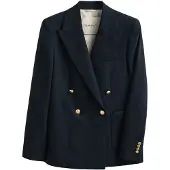 Gant für Damen. 4770321 Jacke Club Slim Fit navy (42), Lässig, Wolle, Marine