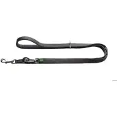 Hunter Verstellbare Führleine Divo 25/200, braun/grau