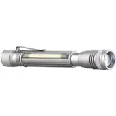 Autre 2in1-Profi Akku-Pen-Light & Arbeitsleuchte mit COB-LEDs, USB, 110 lm