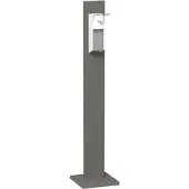 Geramöbel Desinfektionsspender N-HS-O, onyx, stehend, mit Armhebel, aus Metall, 1000ml